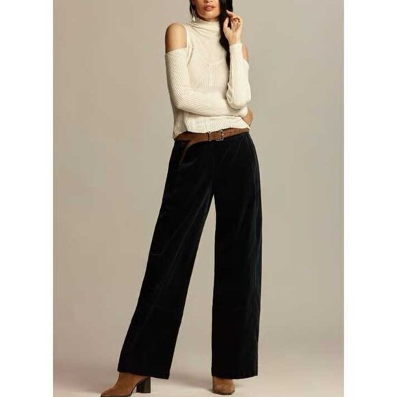 Anthropologie Pants - XL Anthropologie Pilcro The Izzie relaxed pull-on barrel pant Corduroy Edition 2